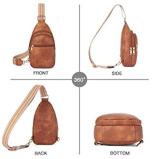Foto 8 | Foto 8 | Venta Internacional - Bolso Bandolera Telena Para Mujer, Riñoneras De Piel