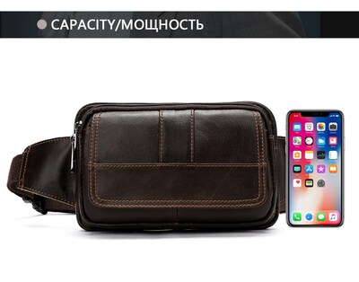 Foto 3 | Foto 3 | Riñonera Norbinus De Piel  Unisex Con Solapa - Venta Internacional