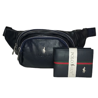 Foto 1 | Foto 1 | Kit Cangurera Y Cartera Polo Guy Azul
