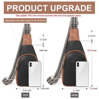 Foto 3 | Foto 3 | Bandolera Cluci Small Para Mujer, Bandolera De Piel Sintética - Venta Internacional.