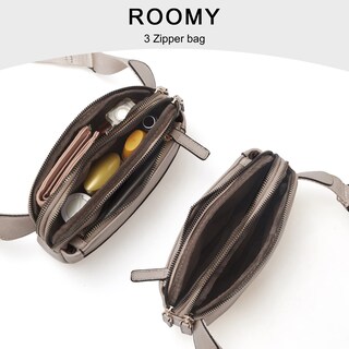 Foto 4 | Foto 4 | Riñonera Cluci Mini Everywhere De Piel Vegana Gris De Fanny Pack - Venta Internacional.