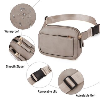 Foto 5 | Foto 5 | Riñonera Cluci Mini Everywhere De Piel Vegana Gris De Fanny Pack - Venta Internacional.