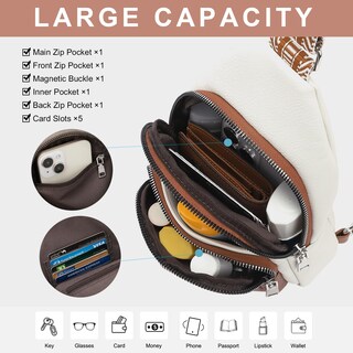 Foto 3 | Foto 3 | Riñonera Cluci Small De Piel Vegana Para Mujer - Venta Internacional.