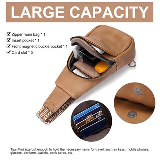 Foto 4 | Foto 4 | Bandolera Cluci Small Para Mujer, Bandolera De Piel Sintética - Venta Internacional.