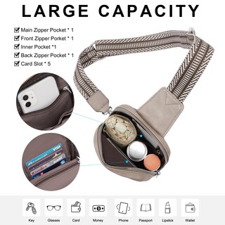 Foto 4 | Foto 4 | Bolso Bandolera Cluci 2024 De Piel Vegana Para Mujer - Venta Internacional.