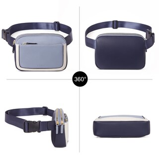 Foto 6 | Foto 6 | Riñonera Cluci Mini Everywhere De Piel Vegana Azul De Fanny Pack - Venta Internacional.