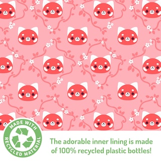 Foto 5 | Foto 5 | Riñonera De Peluche Teeturtle Plushiverse Red Panda Kawaii - Venta Internacional.