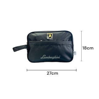 Foto 2 | Foto 2 | Bolso Neceser De Mano Para Caballero Bandolera Lamborghini Negra