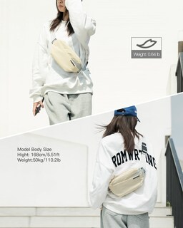 Foto 7 | Foto 7 | Bandolera Inateck Bandolera X 3 L Resistente Al Agua, Color Beige - Venta Internacional.