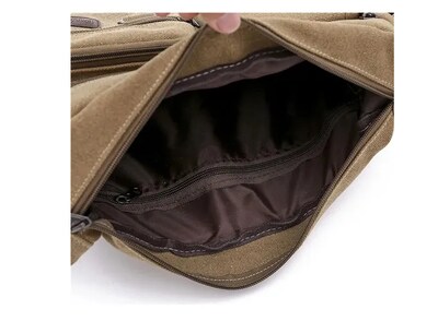 Foto 2 | Foto 2 | Bolsos Xtellar Bandolera De Lona Para Hombre, Bandolera