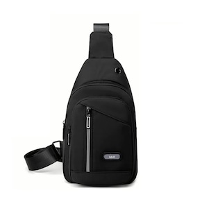 Foto 1 | Foto 1 | Mochila Mensajero Impermeable Multifunción Cruzada Hombro Lab.g Negro