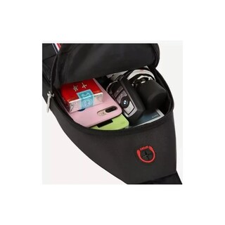 Foto 3 | Foto 3 | Mochila Informal Bolso Cruzado Pecho Eo Safe Imports Esi-19601 Negro