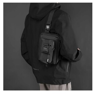 Foto 5 | Foto 5 | Bandolera Para Hombre Crossbody  Belug  Negro