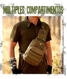 Foto 3 | Foto 3 | Pechera Xtellar Táctica Súper Calidad Mochila Mariconera Camuflaje M