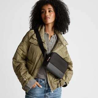 Foto 4 | Foto 4 | Riñonera Bogg Bag Lbd Negra  Bandolera Pequeña De Nailon Negra - Venta Internacional.