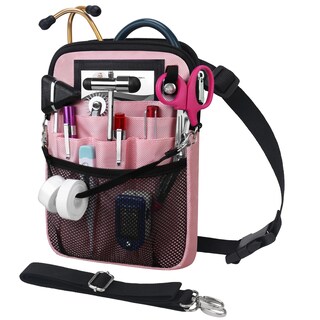 Foto 1 | Foto 1 | Riñonera Para Enfermera Bovke Con Bolsillos Para Equipo Médico Color Rosa - Venta Internacional.