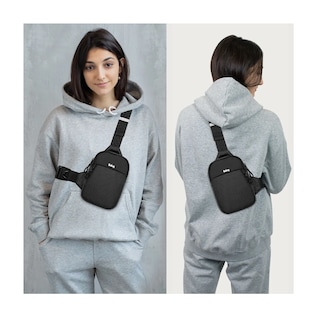 Foto 4 | Foto 4 | ''bolsa De Pecho Impermeable Moda Calidad Unisex Negro ''