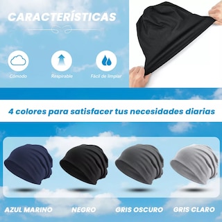 Foto 4 | Foto 4 | Gorro Bonete Casual Eo Safe Imports Esi-17342 Multicolor