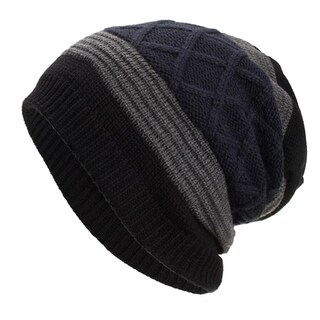 Foto 4 | Foto 4 | Gorro Huoguo  Tejido Holgado  Tejido A Ganchillo  Lana De Invierno  Unisex - Venta Internacional.
