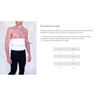 Foto 4 | Foto 4 | Faja Tipo Banda I Love Shape M4011 Negra para Hombre