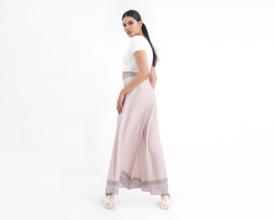 Foto 3 | Foto 3 | Pantalón A Ángelozano Rosa para Mujer
