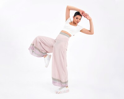 Foto 5 | Foto 5 | Pantalón A Ángelozano Rosa para Mujer