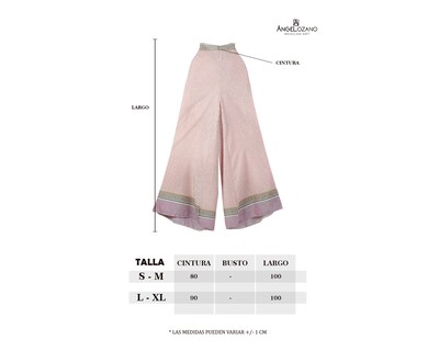 Foto 2 | Foto 2 | Pantalón A Ángelozano Rosa para Mujer