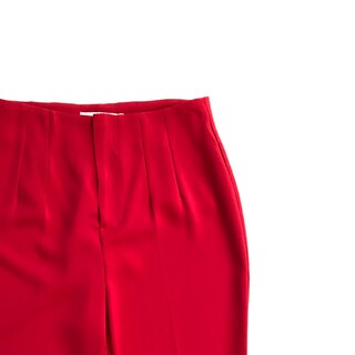 Foto 4 | Foto 4 | Pantalón Alto de Pinzas Lc Rojo para Mujer