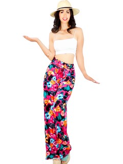 Foto 1 | Foto 1 | Pantalones Wide Legs Multicolor para Mujer