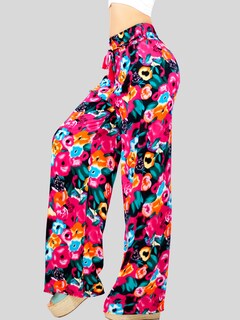 Foto 5 | Foto 5 | Pantalones Wide Legs Multicolor para Mujer