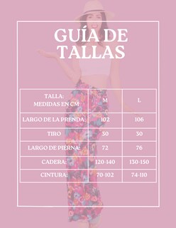 Foto 7 | Foto 7 | Pantalones Wide Legs Multicolor para Mujer