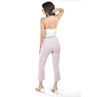 Foto 3 | Foto 3 | Pantalón Estampado Floral Roman Fashion Juvenil Rosa