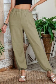 Foto 2 | Foto 2 | Pantalones Deportivos Dokotoo Baggy Wide Leg Para Mujer, Color Verde Salvia - Venta Internacional.