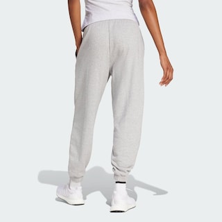 Foto 4 | Foto 4 | Pants Essentials Linear Felpa Francesa Puños Ajustados Adidas Gris para Mujer