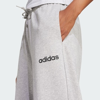 Foto 6 | Foto 6 | Pants Essentials Linear Felpa Francesa Puños Ajustados Adidas Gris para Mujer