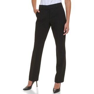 Foto 1 | Foto 1 | Pantalones Tommy Hilfiger Glen Plaid Sutton Bootcut Negro/marfil 14 - Venta Internacional.
