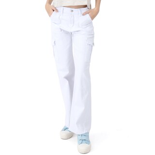 Foto 1 | Foto 1 | Pantalón Lady Twill High Waist Para Mujer Quarry Color Blanco