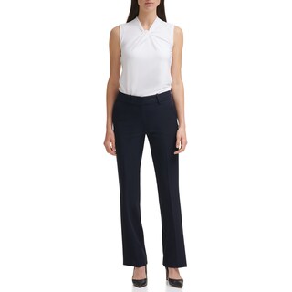 Foto 1 | Foto 1 | Pantalones Tommy Hilfiger Sloane Negro con Cintura Elástica para Mujer - Venta Internacional