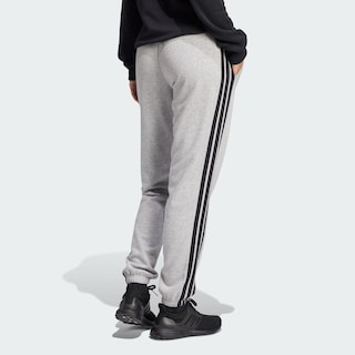Foto 4 | Foto 4 | Pants Essentials French Terry Cuffed 3 Franjas Adidas Gris Mujer