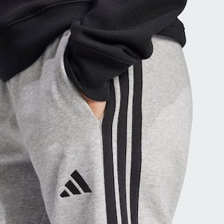 Foto 6 | Foto 6 | Pants Essentials French Terry Cuffed 3 Franjas Adidas Gris Mujer