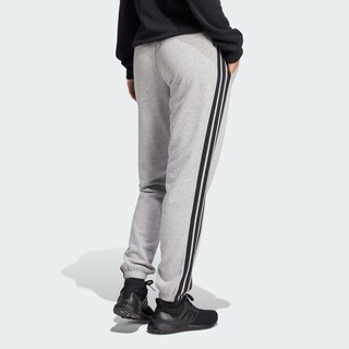 Foto 4 | Foto 4 | Pants Essentials French Terry Cuffed 3 Franjas Adidas Gris Mujer