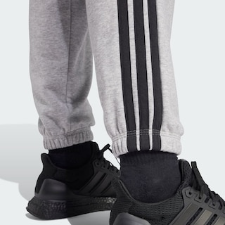 Foto 7 | Foto 7 | Pants Essentials French Terry Cuffed 3 Franjas Adidas Gris Mujer