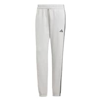 Pants Essentials French Terry Cuffed 3 Franjas Adidas Gris Mujer