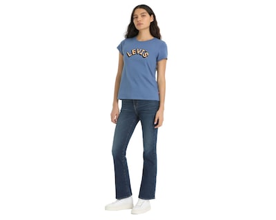 Foto 4 | Foto 4 | Jeans Bootcut Levi’s Azul High-rise 725 para Mujer