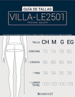 Foto 6 | Foto 6 | Pantalon Villa-le2501 Mujer Roosevelt Pistache
