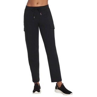 Foto 1 | Foto 1 | Pantalones Cargo Skechers Go Walk Sin Cordones Para Mujer, Negro Atrevido - Venta Internacional.