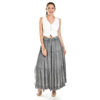 Foto 4 | Foto 4 | Pantalon Estilo Palazzo Roman Fashion /juvenil, 042 (gris Obscuro) Gris