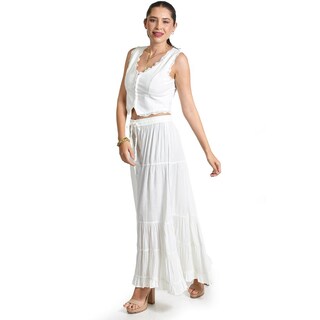 Foto 2 | Foto 2 | Pantalon Estilo Palazzo Roman Fashion /juvenil, R42 (blanco) Blanco