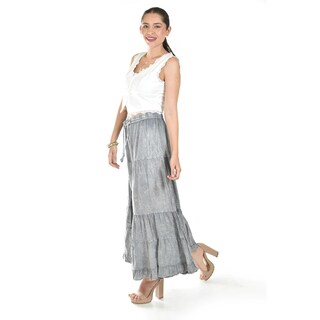 Foto 2 | Foto 2 | Pantalon Estilo Palazzo Roman Fashion /juvenil, R42 (gris) Gris