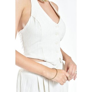 Foto 5 | Foto 5 | Set De Lino Elegante Roman Fashion /juvenil, 93016-9225 (arena) Beige